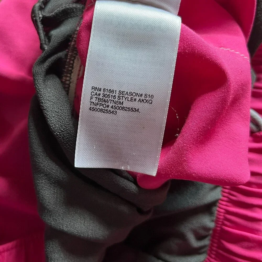 The North Face pink running shorts M
